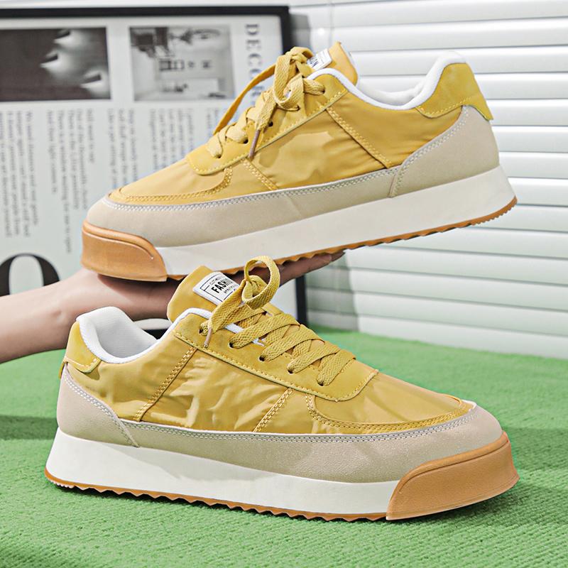 Fashion Genuine Leather Men Casual Shoes Popular Trendy Trekking Sneakers Leisure Walking Shoes Outdoor Man Skateboard Footwear Trainers