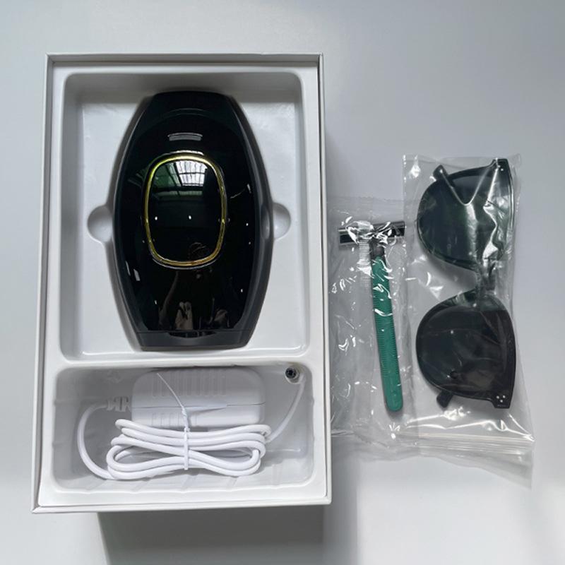 Heimliches Laser-Haarentfernungsgerät: Elektrischer Photon-Haarwuchshemmer