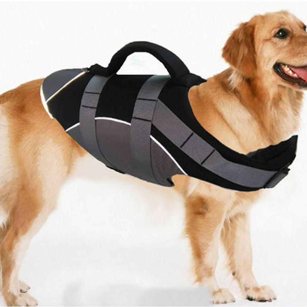Adjustable Dog Life Jacket Reflective Dog Swimsuit Pet Supplies Pet Safety Vest  Spring/Summer