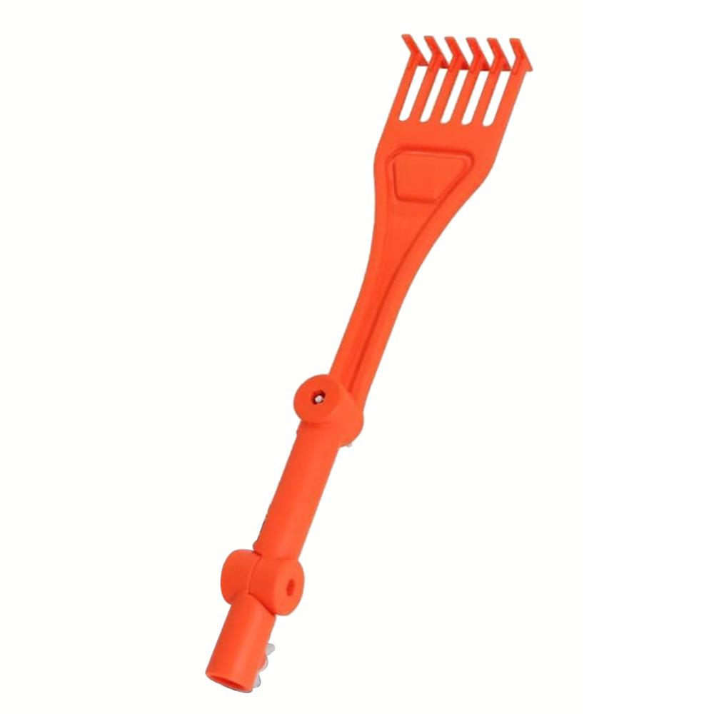 Plastic Gutter Cleaning Rake Roof Gutter Scoop Garden Leaf Remover Rain Gutter Cleaning Tool A