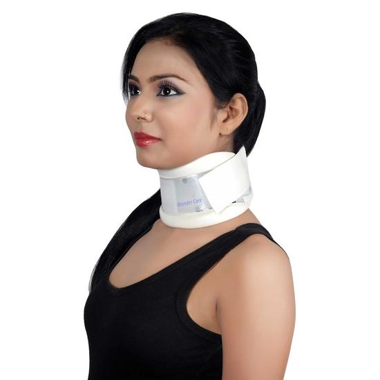 

WC- Жесткий шейный воротник Поддержка шеи Бандаж для боли в шее, или для фиксации шеи в положении сгибания, Жесткий шейный бандаж Уменьшает боль в шее Размер-S S