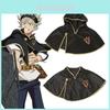 Kostým Black Clover Asta Cosplay s odolnou krátkou kápí pro tematické aktivity a události