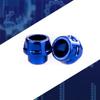 Motorcycle Aluminum Alloy Front Fork Cup Replacement Motorcycle Front Fork Frame Sliders Durable Motorcycle Accessories