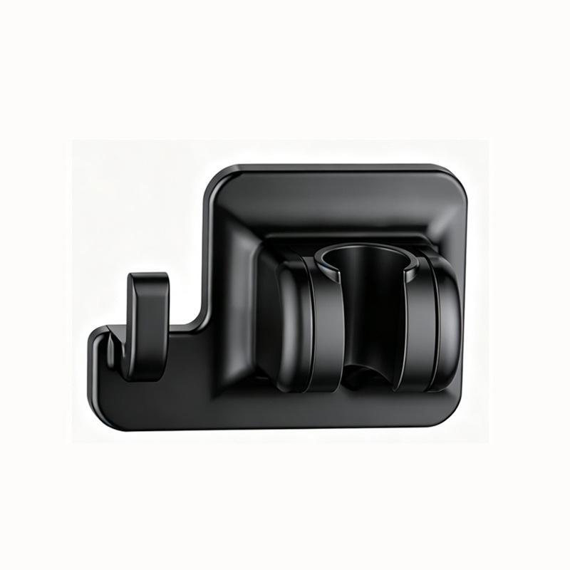 Shower Head Holder 90° Rotatable Adhesive No Drill Wall Mount Removable Bracket for Bathroom Shower Accessory