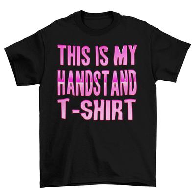 This Is My Handstand T-Shirt Kids Girls Funny Gymnastics Gymnast  Cotton