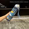 Italian Brainrot Water Bottle Tung Tung Tung Sahur Water Cup With Straw Football Sports Water Kettle Easter Valentine'S Day Gift