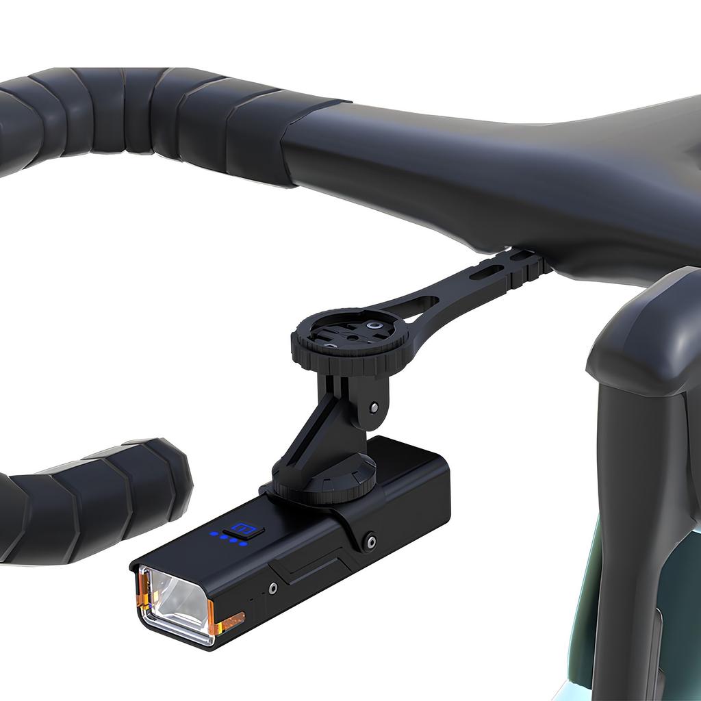 Bicycle Headlight With Built-in Fog Light TYPE-C Rechargeable Riding Light Strong Light Can Be Installed