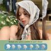 Lace Floral Headscarf Elegant Lace Female Sweet Triangle Scarf Thin Breathable Headscarf Artistic Travel Photo Props Gifts
