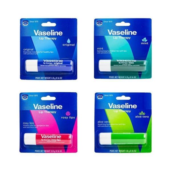 

[JHQRK263_4B] Vaseline 4.8g 4-type gloss (choose 1) (23990712) Rosie Lips