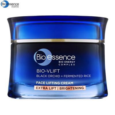Bio Essence Bio Energy Complex Bio-VLift Face Lifting Cream (Extra Lift + Brightening), Black Orchid + Fermented Rice, 40 G.