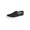 [AmiAmi] Slip-on Sneakers, Casual, Simple, Women's Shoes, Black, Men's FKL004 (23.5cm, Black (Canvas))