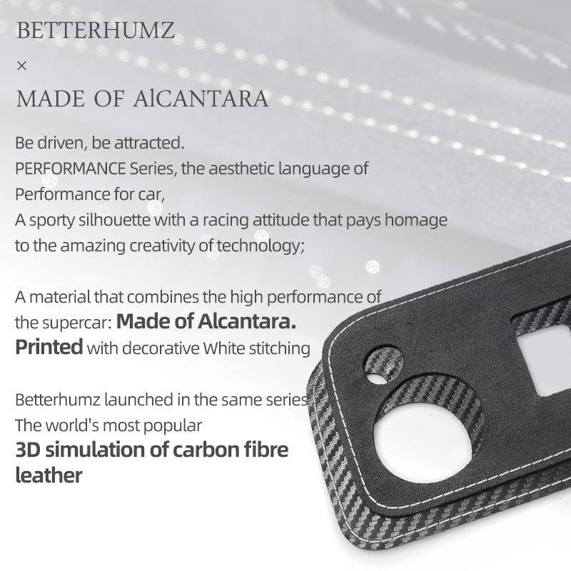 For Ford Mustang GT 2015-2025 Made of Alcantara Roof Front Reading Light Panel Trim Sticker Car Interior Tuning Accessories