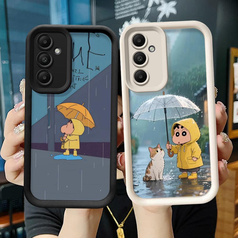 Case for Samsung Galaxy A16 A23 A53 A54 A35 A36 A12 A13 A71 A72 A51 A73 A56 A26 A32 A34 A15 Phone Cover Cool Cra-Yons Cute ShinS