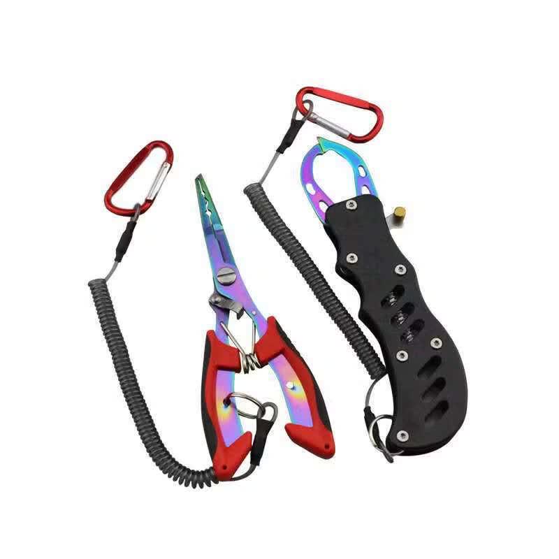 

Wangfeng Portable Fishing Pliers & Hook Remover Set