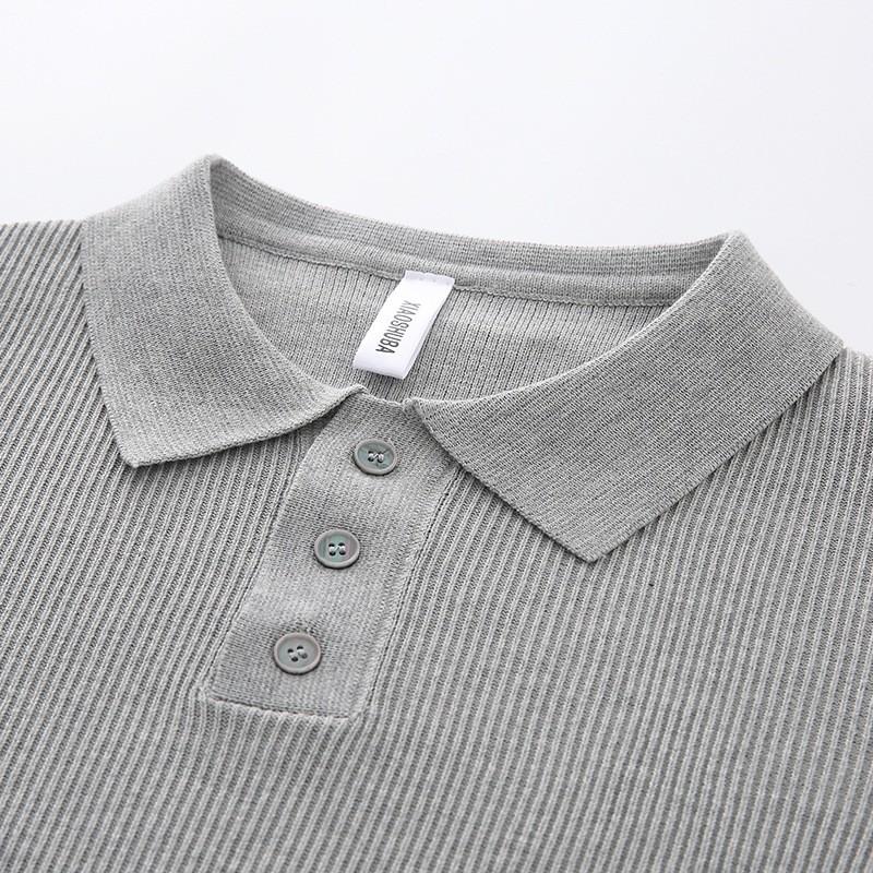 Mens Oversized Knit Sweater With Collar Button-Up Design Winter Warm Loose Fit Casual Streetwear Pullover