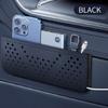 Modern Design Convenient Car Storage Pouches Solution Adhesive Net Bag for Phones Miscellaneous Items and Everyday Items