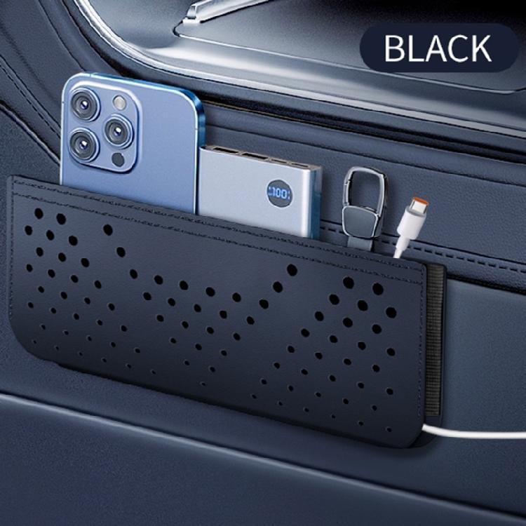 Modern Design Convenient Car Storage Pouches Solution Adhesive Net Bag for Phones Miscellaneous Items and Everyday Items