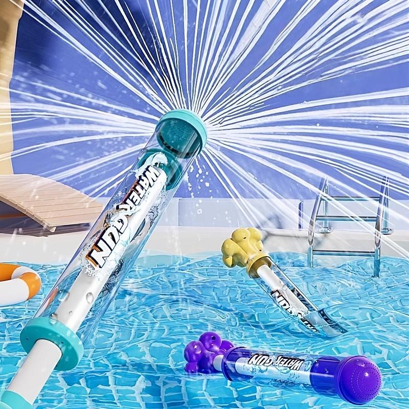 Firework Water Blaster for Kids Pool Beach Summer Toy,Summer Pool Beach Toy, Pull-Pump Porous Spray Water Blaster