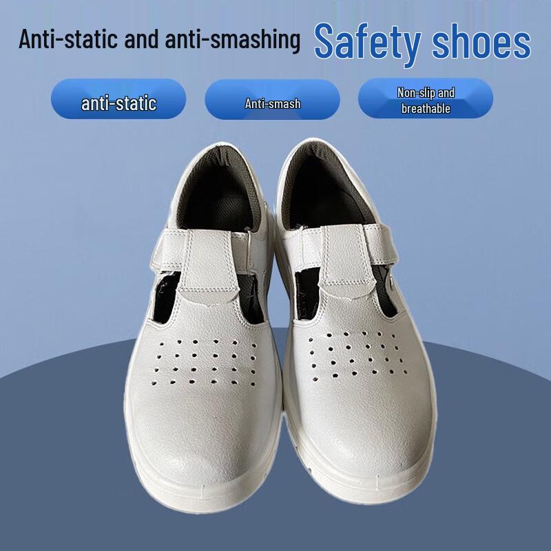 Longchan Anti-Static Steel Toe Breathable Low-Top Safety Shoes