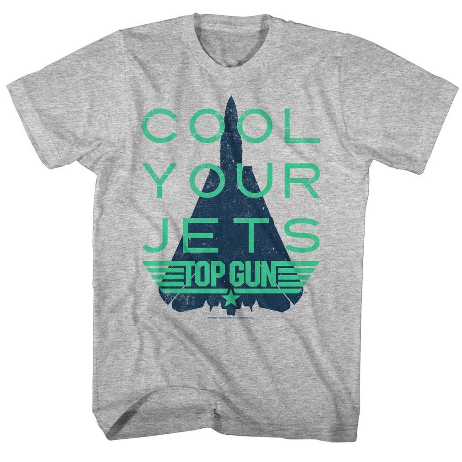 Top Gun Cool Gray Heather Adult T-Shirt S