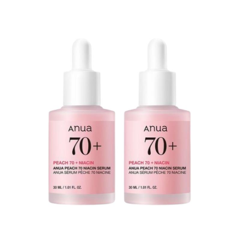 

Anua Peach 70 Niacinamide Serum 30ml x2