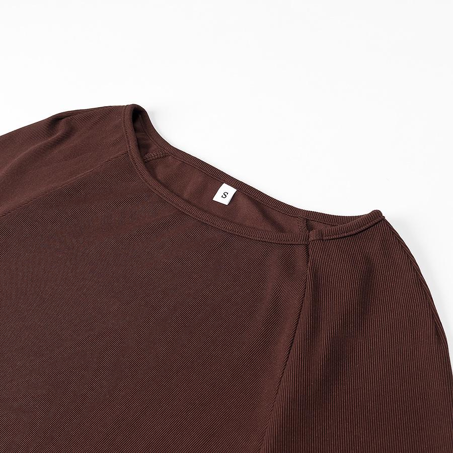 2025 Spring Women's European & American Style Slimming Knit Long Dress