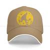 Summer Cap Sun Visor Player Silhouette Hip Hop Caps Pickleball Sports Cowboy Hat Peaked Hats