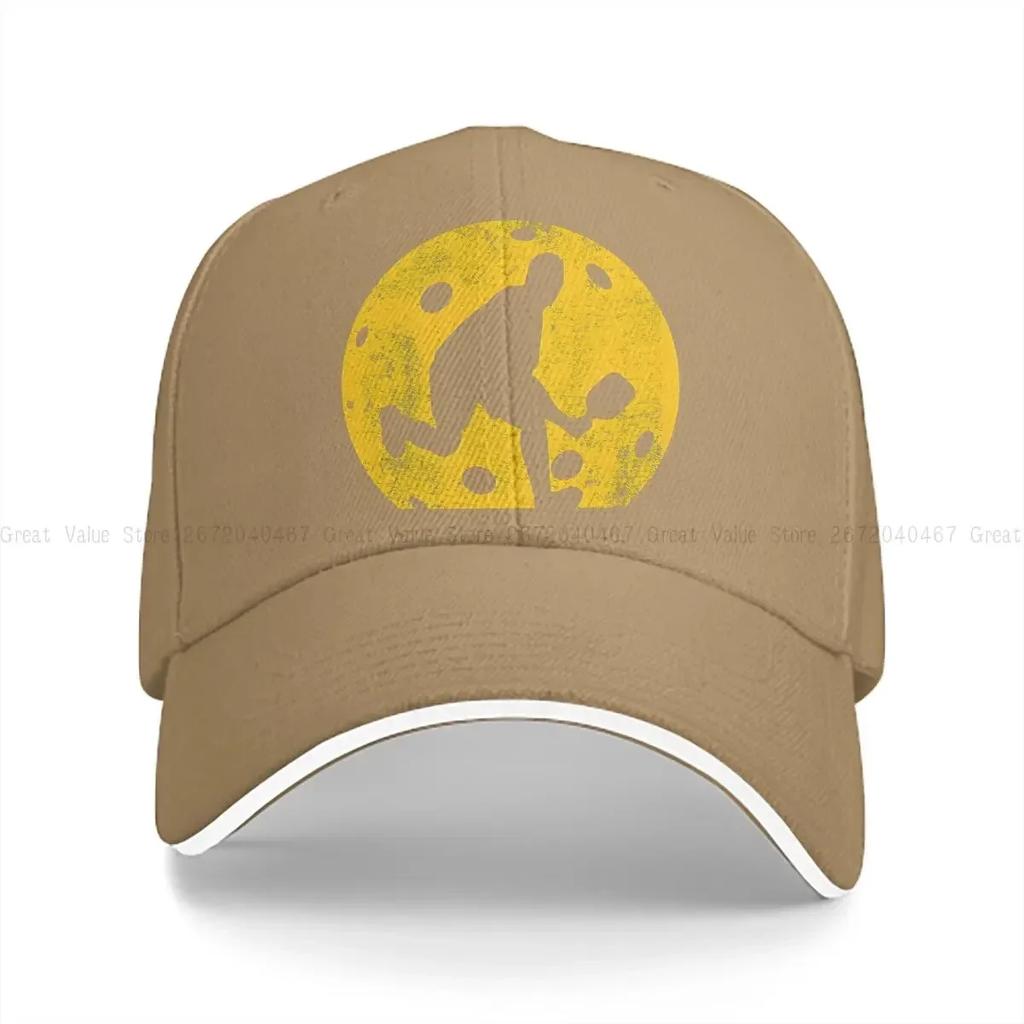 Summer Cap Sun Visor Player Silhouette Hip Hop Caps Pickleball Sports Cowboy Hat Peaked Hats