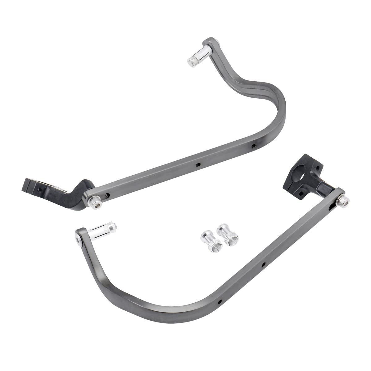 ZETA RACING Armor Handguards for Mini Bend Titanium Standard Diameter Compatible Handlebar Inner Diameter Aluminum Door Knob Dirtfreak F5303 4-stroke