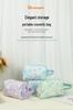 Heart Print Makeup & Toiletry Bag - Portable, Large Capacity, Multiple Colors