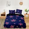 Soft Floral Bedding Set For Kids Girls Adults Leaves Flowers Branch Print Duvet Cover Set Quilt Cover Pillowcases Bedroom Decor