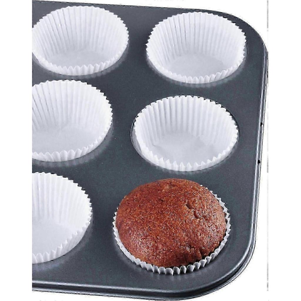 500 Standard White Cupcake Liners - Food Grade, Grease-Proof & Odour-Free 2025