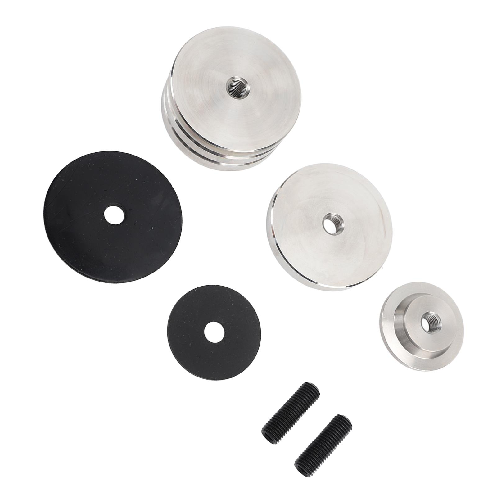 

3PCS Archery Stabilizer Weights Stainless Steel Detachable Bow Handle Counterweight Kit for Competition Recurve Bow Silver