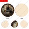 2D flat wooden hanging decorative signs, family wall or door decoration, garden decoration, housewarming gifts for friends