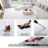 OMAYOU Marble Floor Cushion 18 Tiles 1 Tatami Mat X No Adhesive Simply Stick and Flooring Suitable for Rental and Suitable for and and Tiles,