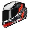 DOT Certified Full Face Motorcycle Helmet With Dual Lens System Adults - ABS Shell M To XXL Sizes