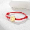 Tree of Life Stainless Steel Bracelet for Women Men Braided Adjustable Rope Tree Symbol Protection Amulet Faith Charm Jewelry