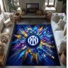 Borussia Dortmund Printed Flannel Area Rug Non Slip Soft Polyester Floor Carpet Indoor Decor Mat for Bedroom Living Room Sofa
