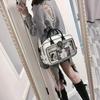 Japanese Pain Bag Large Food Volume Two-dimensional Yuan Feng Student Party Cat Box Double Shoulder Large Capacity Class Commuter Bag Messenger Bag