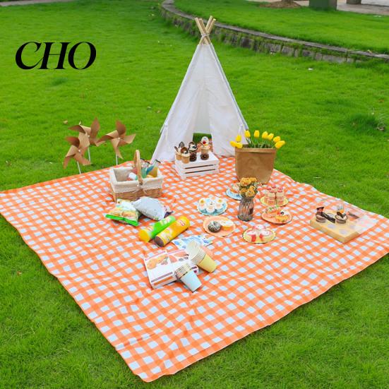 Zewnętrzny obrus piknikowy w kratkę, jednorazowy, wodoodporny, w kratkę, pokrowiec na stół kempingowy, grill, imprezy