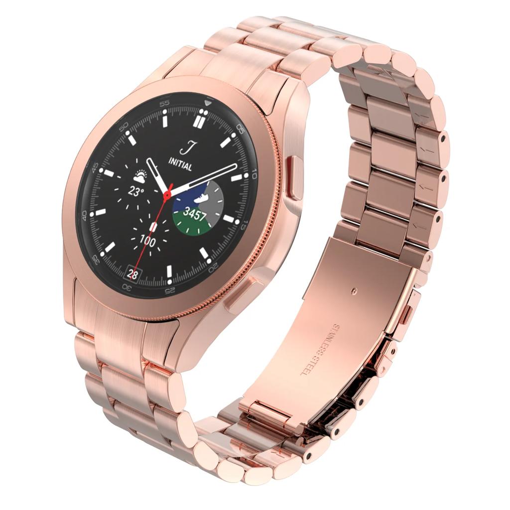 Metal Strap For Samsung Galaxy Watch 6 4 Classic 47mm 46mm 42mm Pro 45mm No Gap Stainless Steel Bracelet Watch 7/6/5/4 44mm 40mm