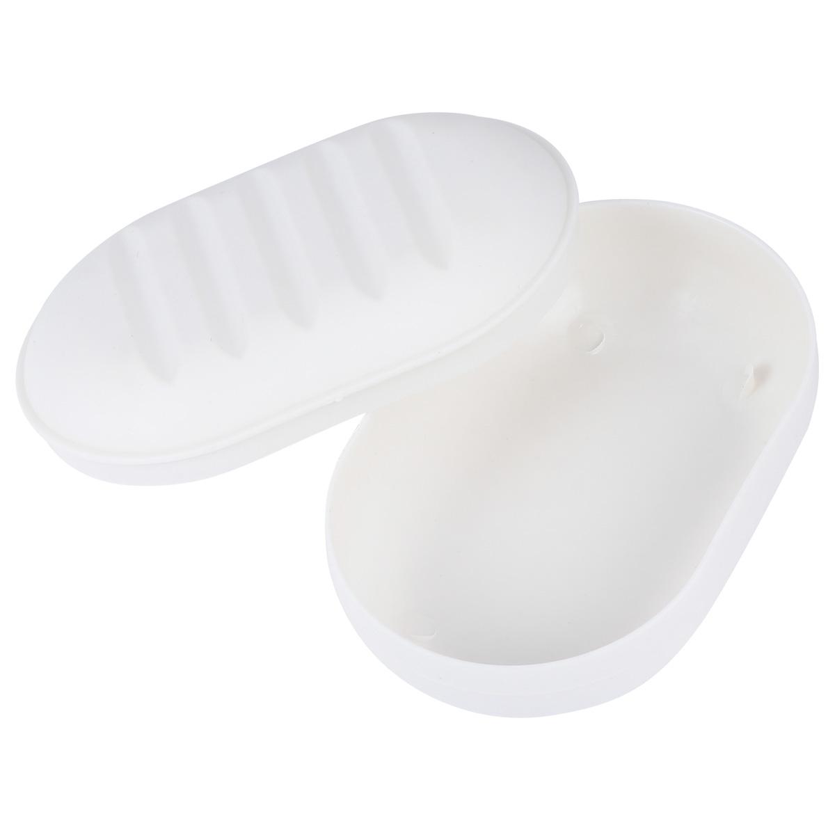 

8 шт. Желейная дорожная мыльница с крышкой, держатель для спонжа для макияжа, контейнер для хранения, коробка