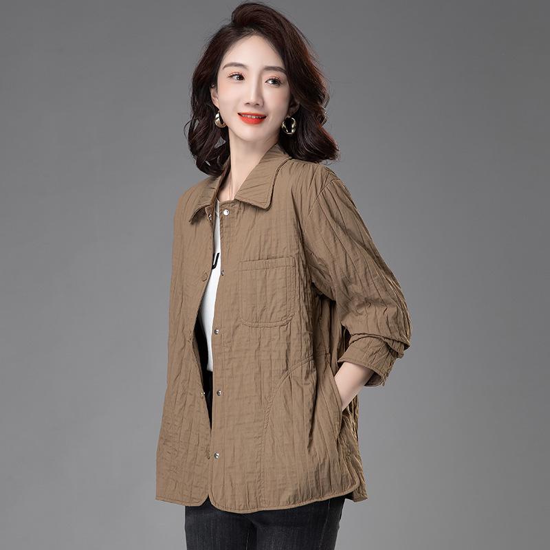 Thick Quilted Shirt Jacket