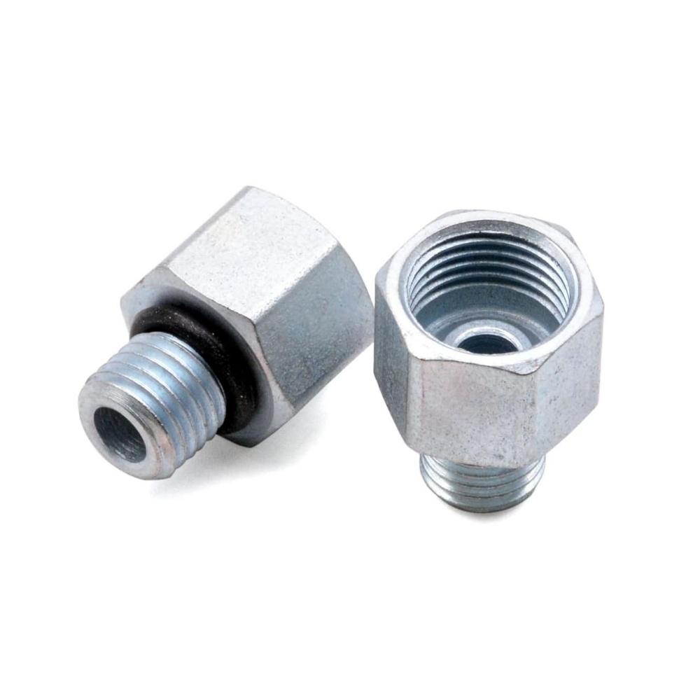 2* Turbo Oil Feed Line Connector Joint Female For Dodge 5.9 Cummins 89-98 W/seal