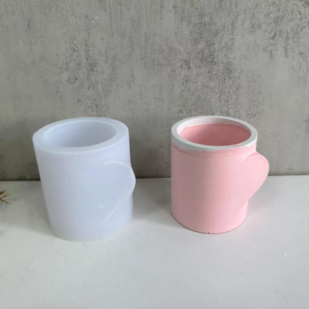 Resin Jar Molds Silicone Pen Pencil Container Mould Jewelry Organizers Mold Storage Jar Epoxy Casting Molds Pen Holder