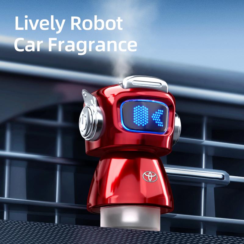 Car  Solid Perfume Air Freshener Decoration Accessories For Toyota GR Corolla Yaris Aygo Prius CHR Camry Auris Avensis 4Runner