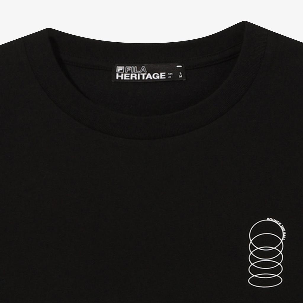 Hwilla [Fila Heritage Collection] Bounce Small Graphic Short Sleeve T-Shirt (Fs262Rs99X001001)
