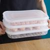 Transparent Food Storage Box with Lid PP Seafood Fish Refrigerator Organizer Kitchen Tools