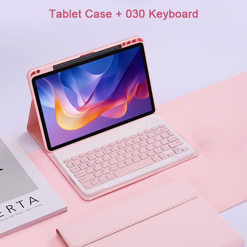 Étui clavier pour Redmi Pad 2 Étui, Couvercle clavier Pour Redmi Pad 2 Tablette 11 pouces Étui Avec emplacement pour stylet Redmi Pad 2 11-inch&French