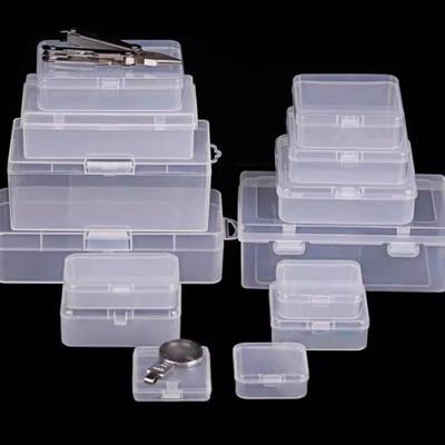 Screw Small Tool Accessories Packaging Box Reusable Home Sundry Items Storage Casket Transparent PP Plastic Packaging Boxes